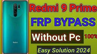 Redmi 9 Prime Frp Bypass 2023  Unlock Without Pc  Google Account bypass  New Trick 2023