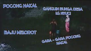 Prank pocong  gangguin cewek mandi 