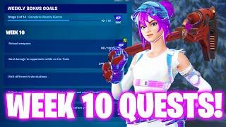 How To Complete Week 10 Quests in Fortnite - All Week 10 Challenges Fortnite Chapter 5 Season 3