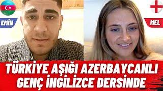 Türkiye Aşığı Azerbaycanlı Genç İngilizce Dersinde