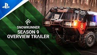 SnowRunner - Season 9 Overview Trailer  PS5 & PS4 Games