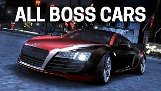 BOSS Cars in NFS Games 2003-2019