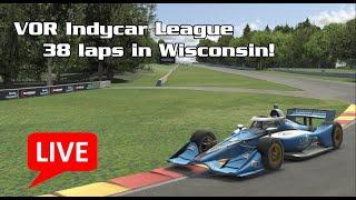 VOR Indycar League at Road America 38 laps