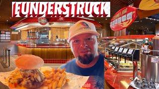 #funderstruck #guyfieri #burger #firstbite #carnaval #hamburger #nacho