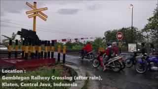 RAILWAY CROSSING ... INDONESIA