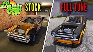 FULL SATSUMA TUNING FROM STOCK TO FULL TUNE - My Summer Car Story S2 #141  Radex