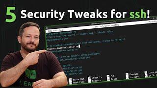 5 Must Have Tweaks to Secure OpenSSH