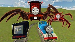 Building a Thomas Train Chased By Choo Choo Thomas The Train in Garrys Mod