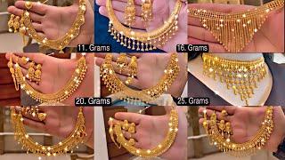 Gold Necklace Set With Price And Weight Gold Necklace Design #necklace #goldnecklace #vlog EP - #21
