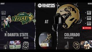 Week 1 Showdown Can the North Dakota State Bison Upset the Colorado Buffaloes? #CollegeFootball25