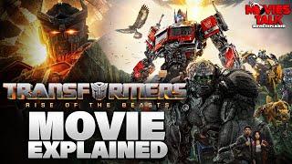 Transformers Rise of the Beasts - Movie Explained  Best 2023 ActionAdventure  Summarized हिन्दी