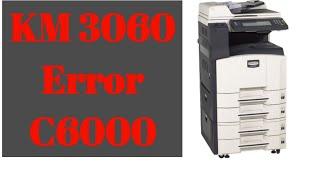 How to reset error c6000 in Km 306030402530205016205050