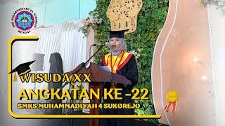 Wisuda XX Angkatan ke 22 SMKS Muhammadiyah 4 Sukorejo