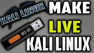 How To Make Kali Linux Bootable USB-Make Kali Linux Bootable USB   kali linux live usb install