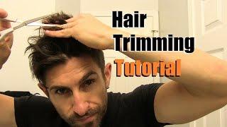 The EASY Home Haircut  How To Cut Your Own Hair At Home  Trimming Tips & Tricks