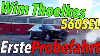 Wim Thoelkes Mercedes 560SEL Probefahrt    Folge 2