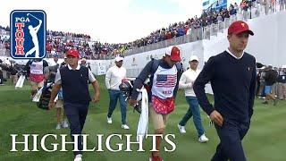 Spieth Reed extended highlights  Day 3  Presidents Cup