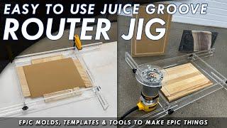 Easy To Use Juice Groove Router Jig By Crafted Elements - Assembly & Use