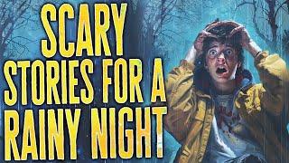 3 Hours of Scary Stories for a Rainy Night  with Ambient Rain Sounds  Black Screen Compilation