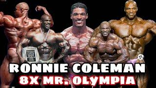 Ronnie Coleman All Bodybuilding Titles 1990 - 2007