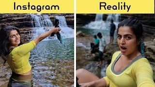 Wei Sawdong- Meghalaya Insta vs Reality  Wei Sawdong Falls Cherrapunji Meghalaya #travelwithshenaz