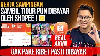 KERJA SAMPINGAN SAMBIL TIDUR TETAP DI BAYAR SHOPEE CARA DAPAT UANG DARI SHOPEE AFFILIATE