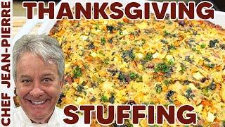 Turkey Stuffing Does NOT Belong Inside a Turkey  Chef Jean-Pierre