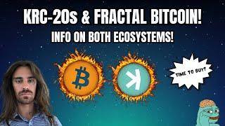 KRC20s & FRACTAL BITCOIN - UTXO ECOSYSTEMS GOING CRAZY INFO ON BOTH ECOSYSTEMS