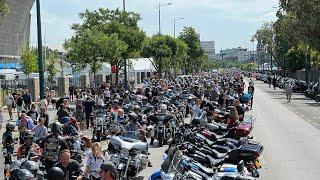 Harley-Davidson 120 Festival 6000 motorcycles Budapest Parade Full Video#harleydavidson#budapest