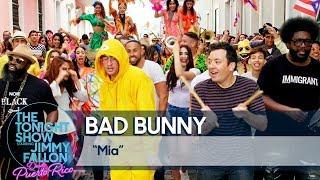 Bad Bunny and Jimmy Perform MIA on the Streets of Old San Juan