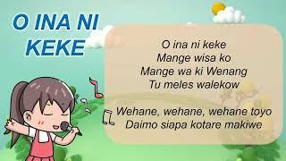 Lagu O INA NE KEKE - Lagu Daerah Sulawesi Utara