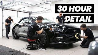30 Hour Mustang Detailing Transformation - INSANE ASMR