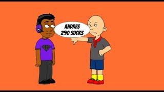 Classic Caillou Rants ​⁠@andres290sbonus4 and gets Grounded DISOWNED