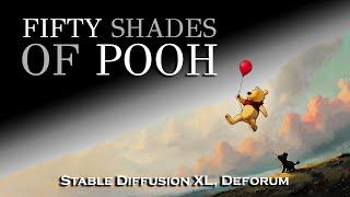 Fifty Shades of Pooh  Stable Diffusion XL Deforum