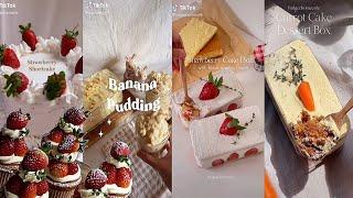 Tiktok Aesthetic Dessert Cookie and Cake Recipe  Aesthetic Recipe  Pinterest Food Recipe