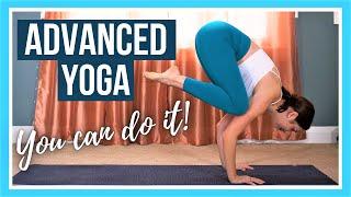 IntermediateAdvanced Vinyasa Yoga Flow - Minimal Cues Yoga