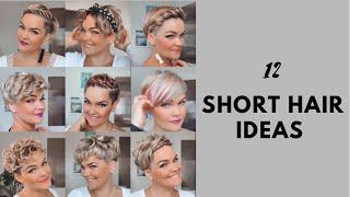 How to style a short Pixiecut  12 ways to style short hair  Salirasa