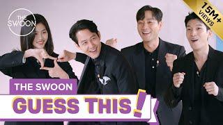 Cast of Squid Game ditches tracksuits for suits to play charades ENG SUB