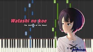 Watashi no koe - The Anthem Of The Heart synthesia