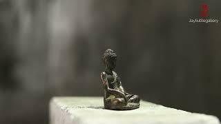 Chinese Works of Art， pure copper seated statue