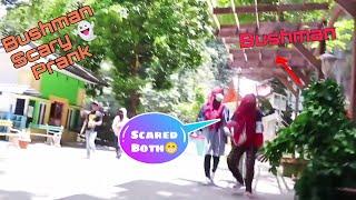 Bushman Scary Prank With Cute Girls   Prank In India  @M--Nomad