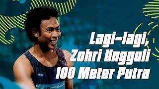 100m Putra - Kejuaraan Nasional Atletik Semarang 2022