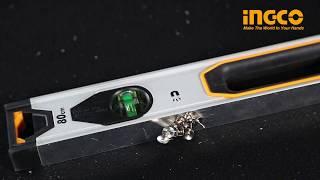 INGCO Spirit level with powerful magnets HSL38040MHSL38080MHSL38120M