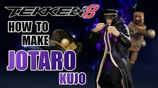 HOW TO MAKE JOTARO KUJO IN TEKKEN 8 - TEKKEN 8 CUSTOMIZATION