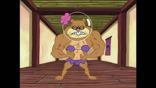 Sandy Cheeks Muscle Reverse