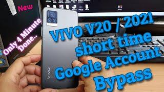 vivo v20 google account bypass 2021  vivo v20 frp bypass without pc.