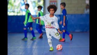 Kauan Basile jogando futebol de salão  Muitos gols