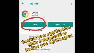 HOW TO HIDE A APPLICATION ON A ANDROID PHONE   Step 1 