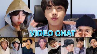 I put BTS in a group video chat