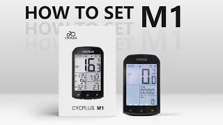 How to set your M1? Heres everything about the CYCPLUS GPS Bike Computer